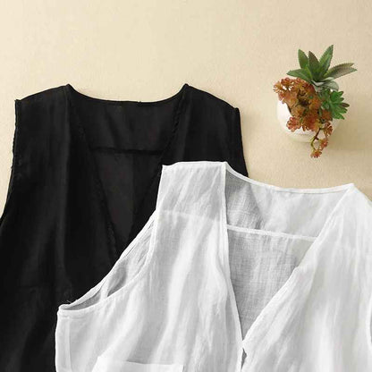 Aurora Linen Top