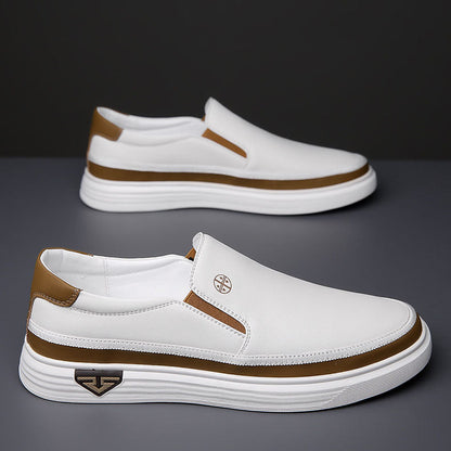 Alessio Leather Slip Ons