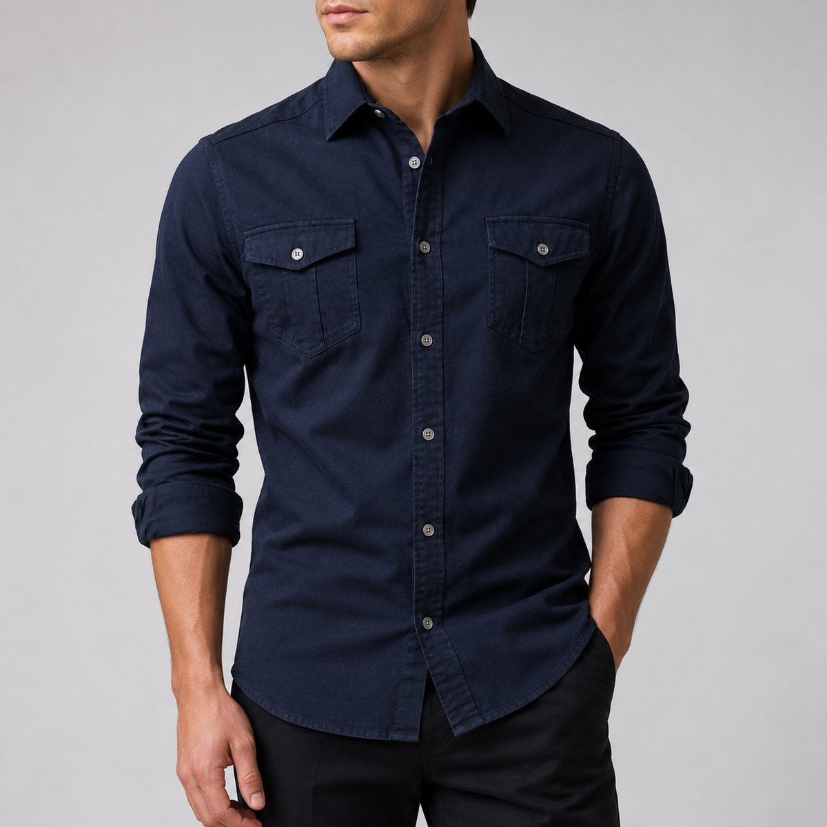 Harrington Field Cotton Shirt