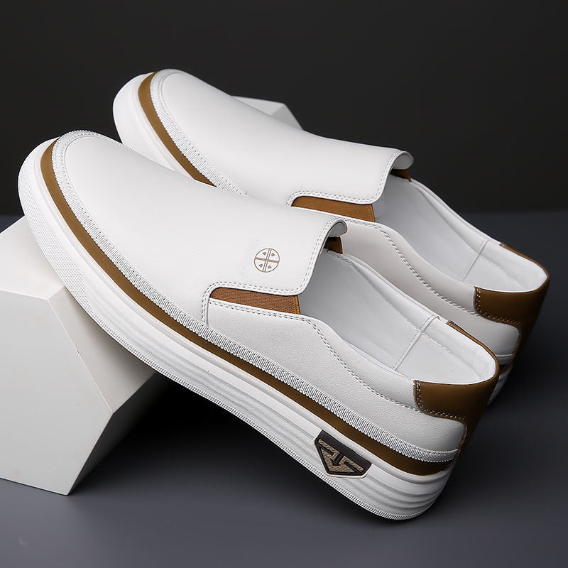 Alessio Leather Slip Ons