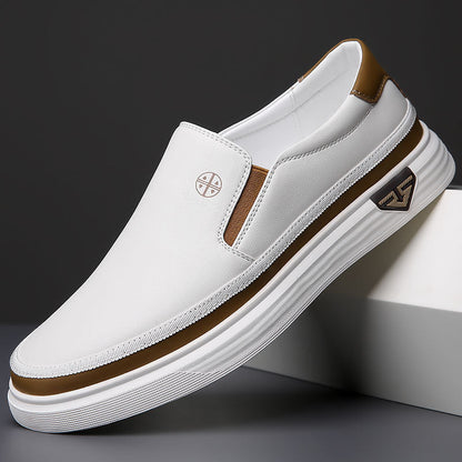 Alessio Leather Slip Ons