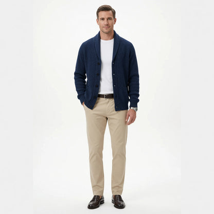 JERALD Classic Laple Cardigan