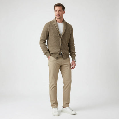 JERALD Classic Laple Cardigan