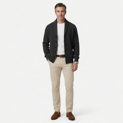 JERALD Classic Laple Cardigan