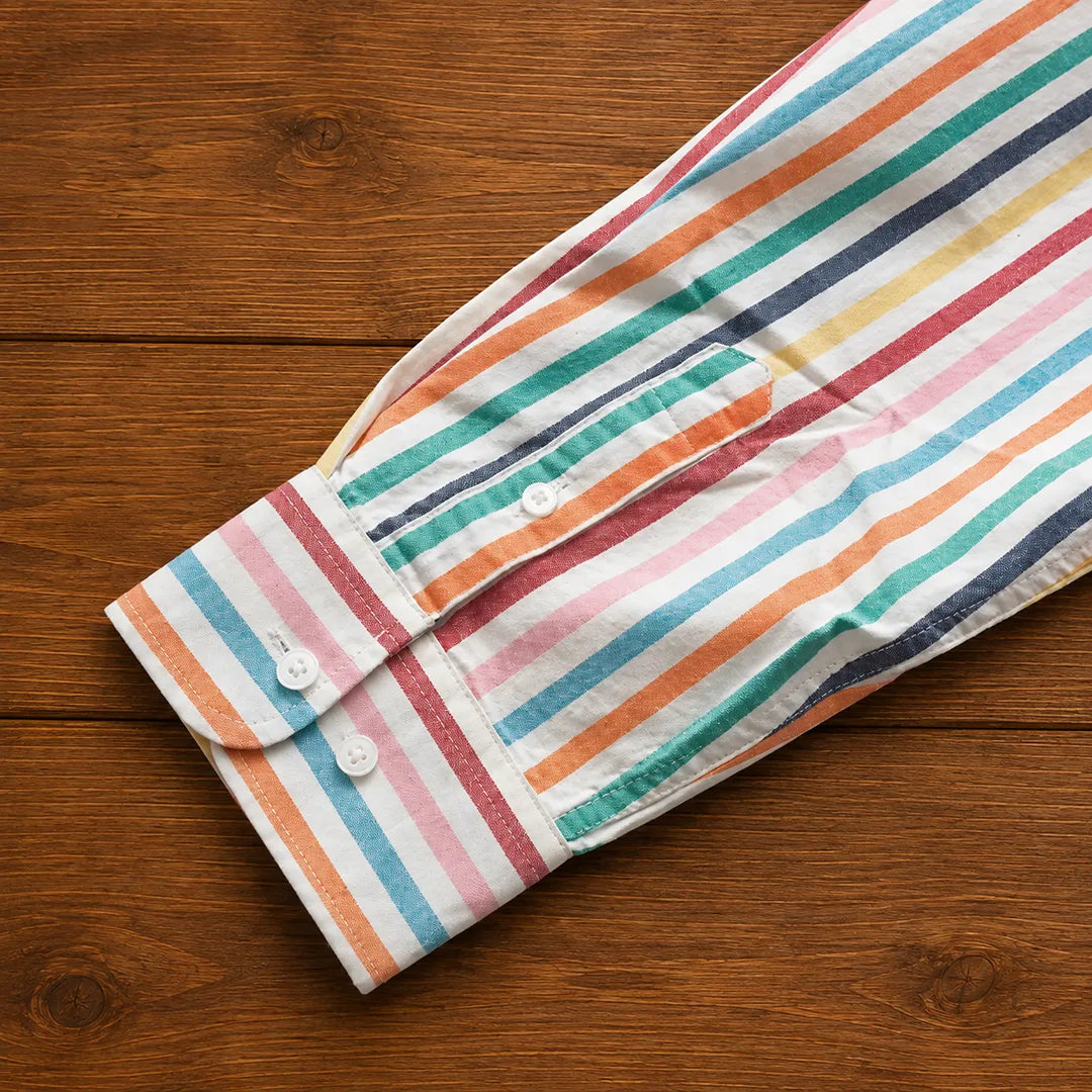 Modern Striped Casual Shirt