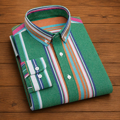 Modern Striped Casual Shirt