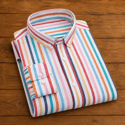 Modern Striped Casual Shirt