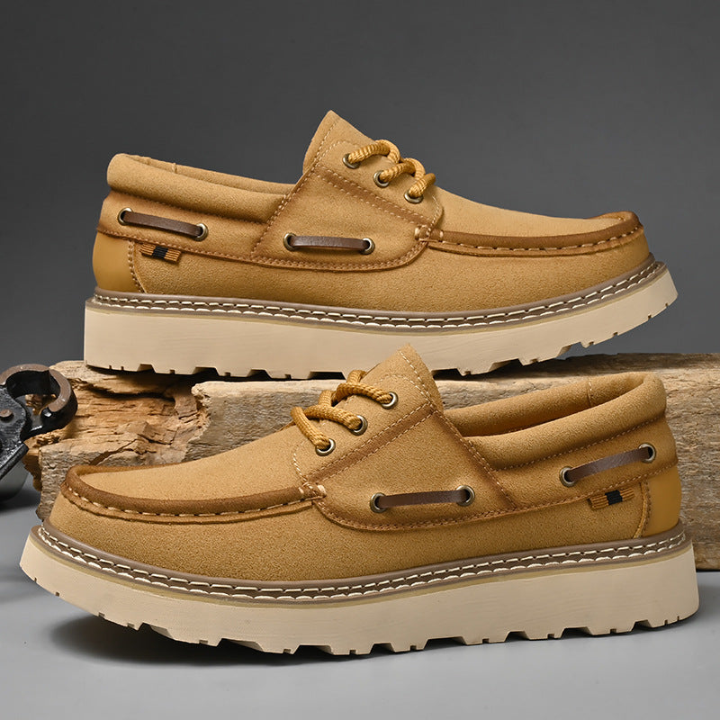 Harbor Genuine Leather Lace up Shoes