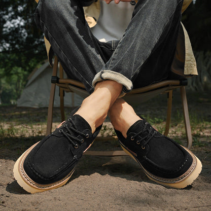 Harbor Genuine Leather Lace up Shoes