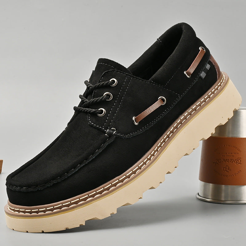 Harbor Genuine Leather Lace up Shoes