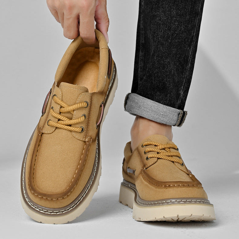 Harbor Genuine Leather Lace up Shoes