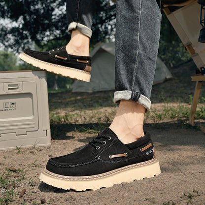 Harbor Genuine Leather Lace up Shoes