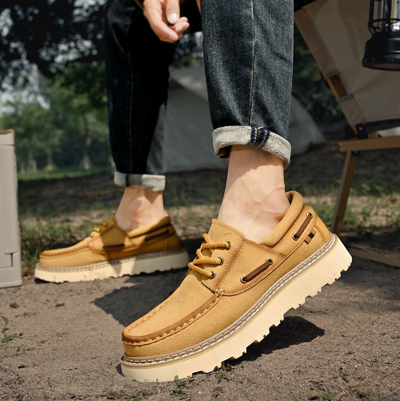 Harbor Genuine Leather Lace up Shoes
