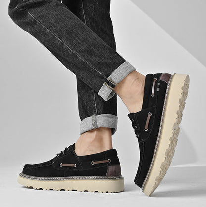 Harbor Genuine Leather Lace up Shoes