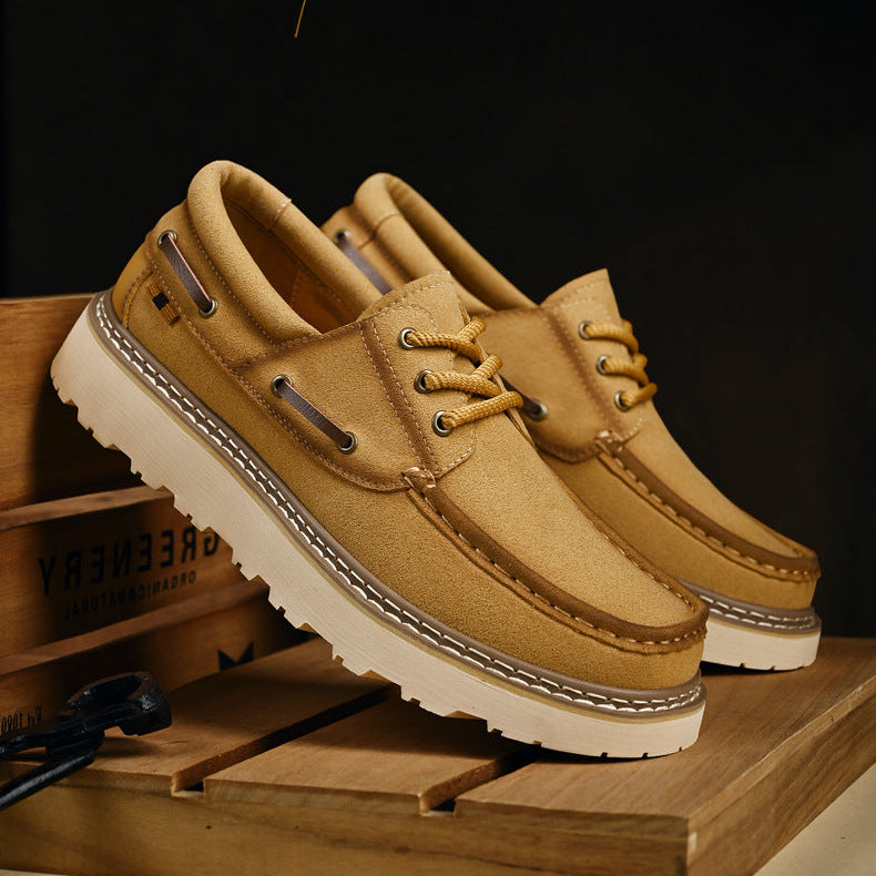 Harbor Genuine Leather Lace up Shoes