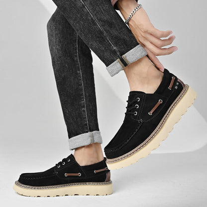 Harbor Genuine Leather Lace up Shoes