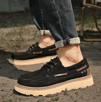 Harbor Genuine Leather Lace up Shoes