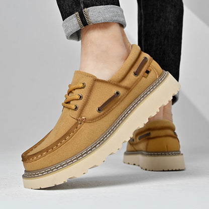 Harbor Genuine Leather Lace up Shoes