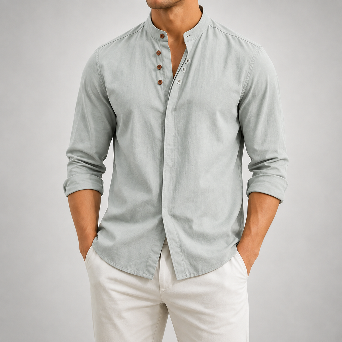 Premium Cotton Linen Shirt