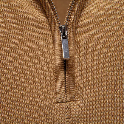 EROS | Tipped Cuff Zip Polo Shirt