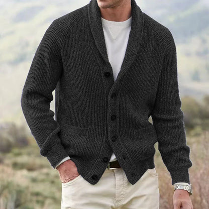 JERALD Classic Laple Cardigan