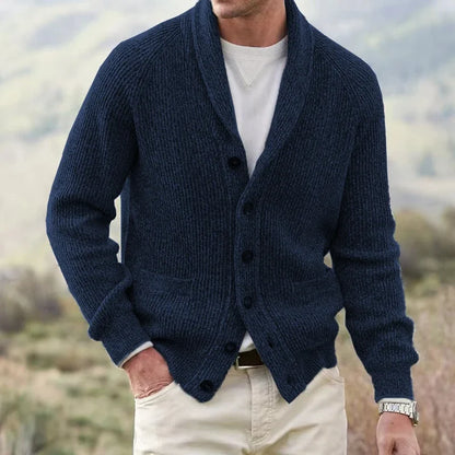 JERALD Classic Laple Cardigan
