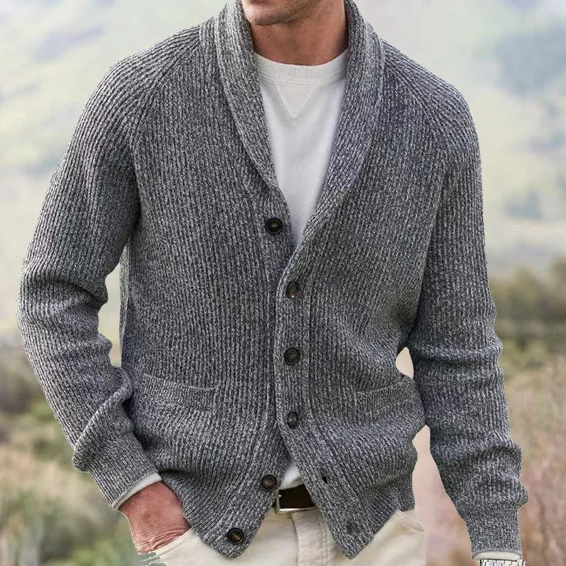 JERALD Classic Laple Cardigan