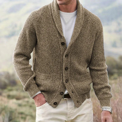 JERALD Classic Laple Cardigan