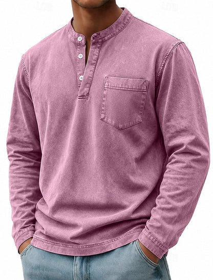 Saltwater Long Sleeve Henley