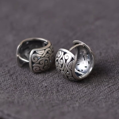Relic Sterling Silver Earrings