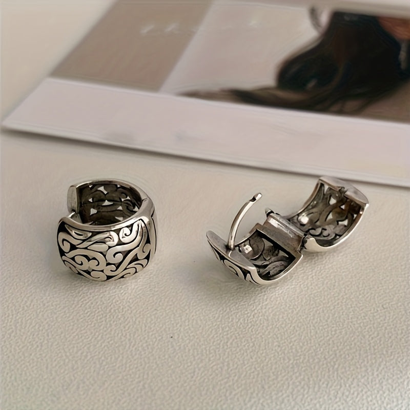 Relic Sterling Silver Earrings