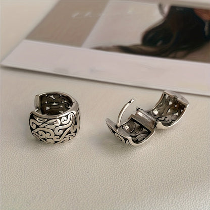 Relic Sterling Silver Earrings